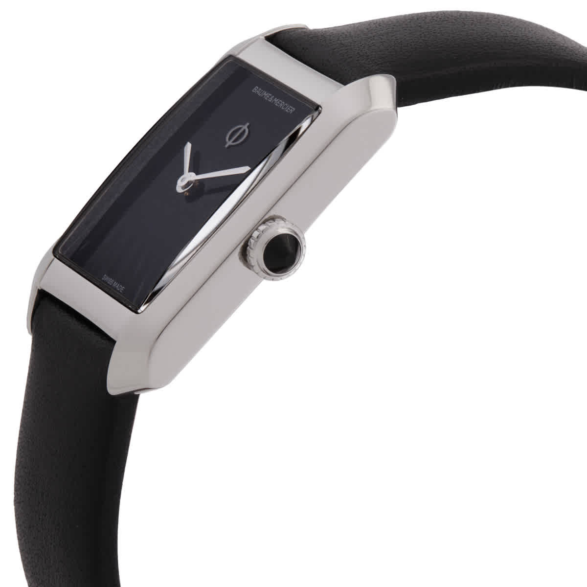 Baume et Mercier Hampton Quartz Black Dial Ladies Watch M0A10760