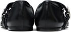 Coperni Black Five-Toe Ballerina Belt Loafers