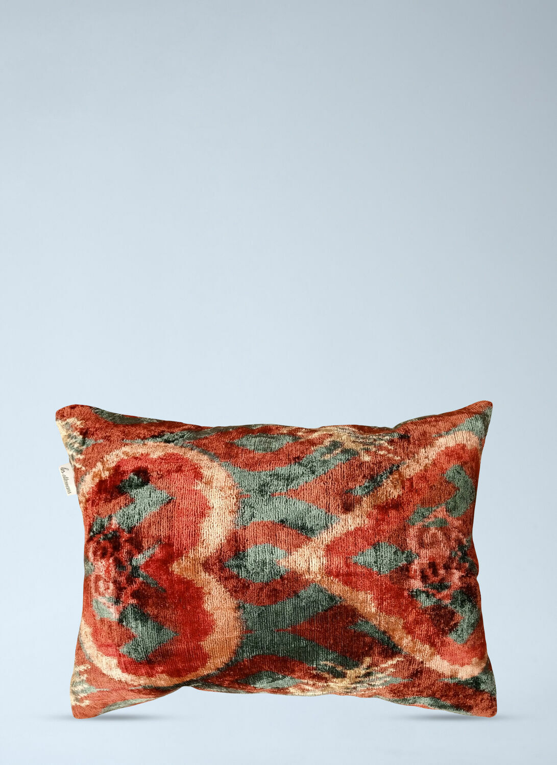Les-Ottomans Velvet Patterned Cushion