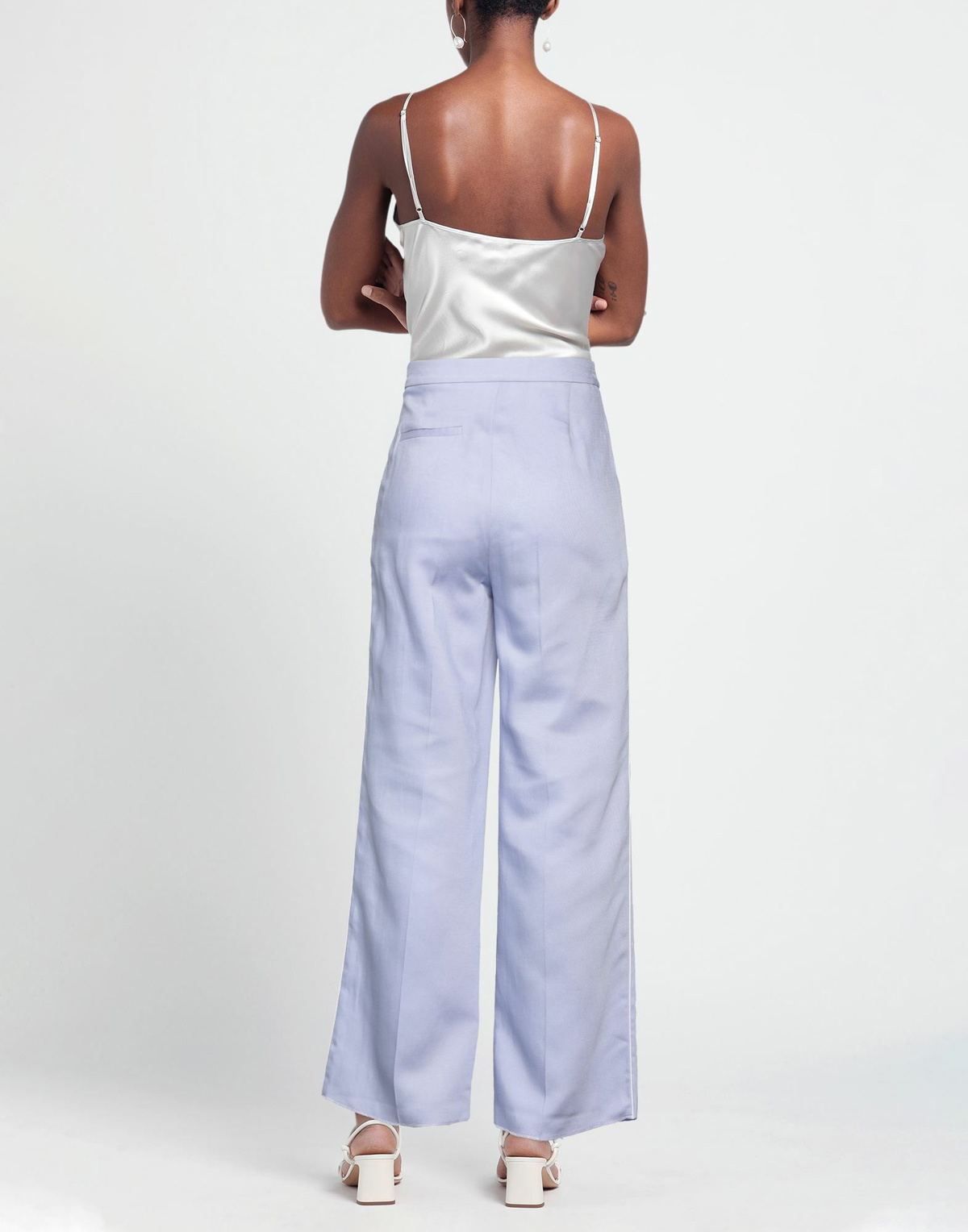 Rochas Womens Pants Lilac