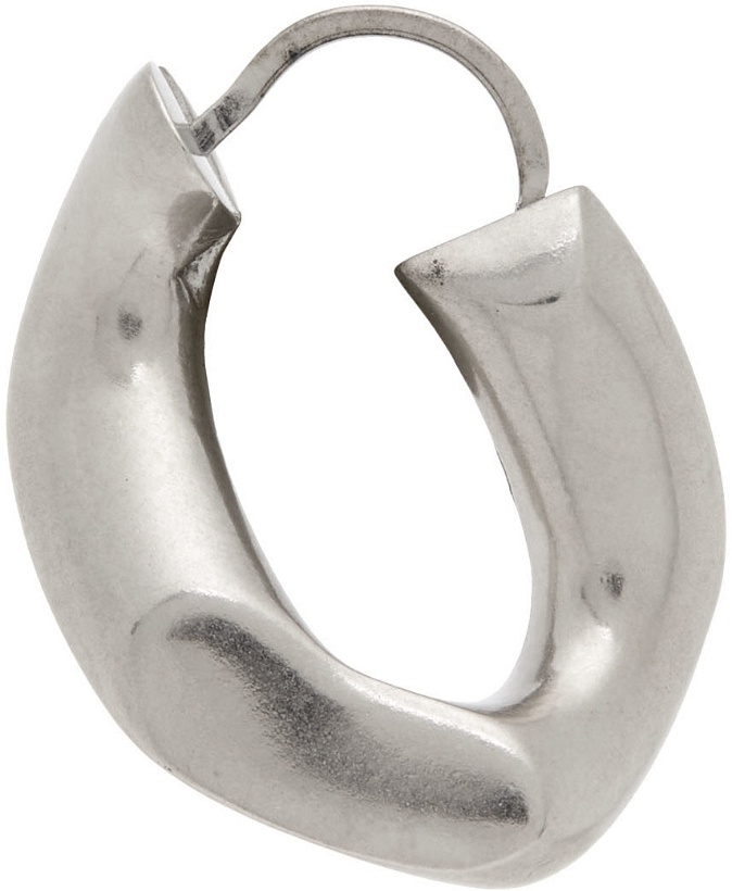 Photo: Maison Margiela Silver Semi Polished Earring