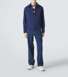 Prada Prax Re-Nylon suede-trimmed sneakers