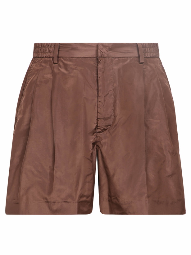 Photo: Valentino Pressed-crease Tailored Shorts