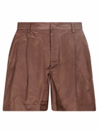 Valentino Pressed-crease Tailored Shorts