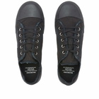 Balenciaga Men's Paris Low Canvas Sneakers in Black/Black