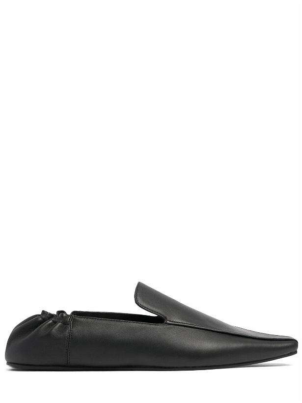 Photo: ST.AGNI 5mm Flat Leather Loafers