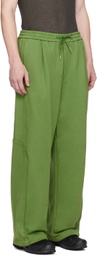 Juun.J Green Cotton Sweatpants