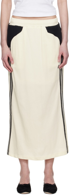 Photo: Kijun Off-White Football Jersey Midi Skirt