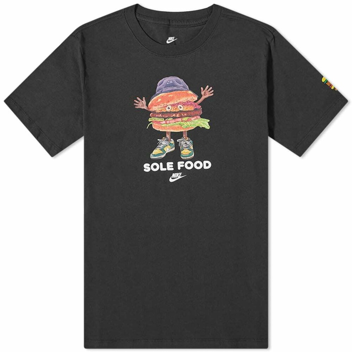 Photo: Nike Men's Sole Food Burger T-Shirt in Black