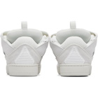 Lanvin White Curb Sneakers