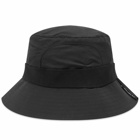 Tobias Birk Nielsen Men's Canvas Band Bucket Hat in Black