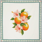 Casablanca White Printed Scarf