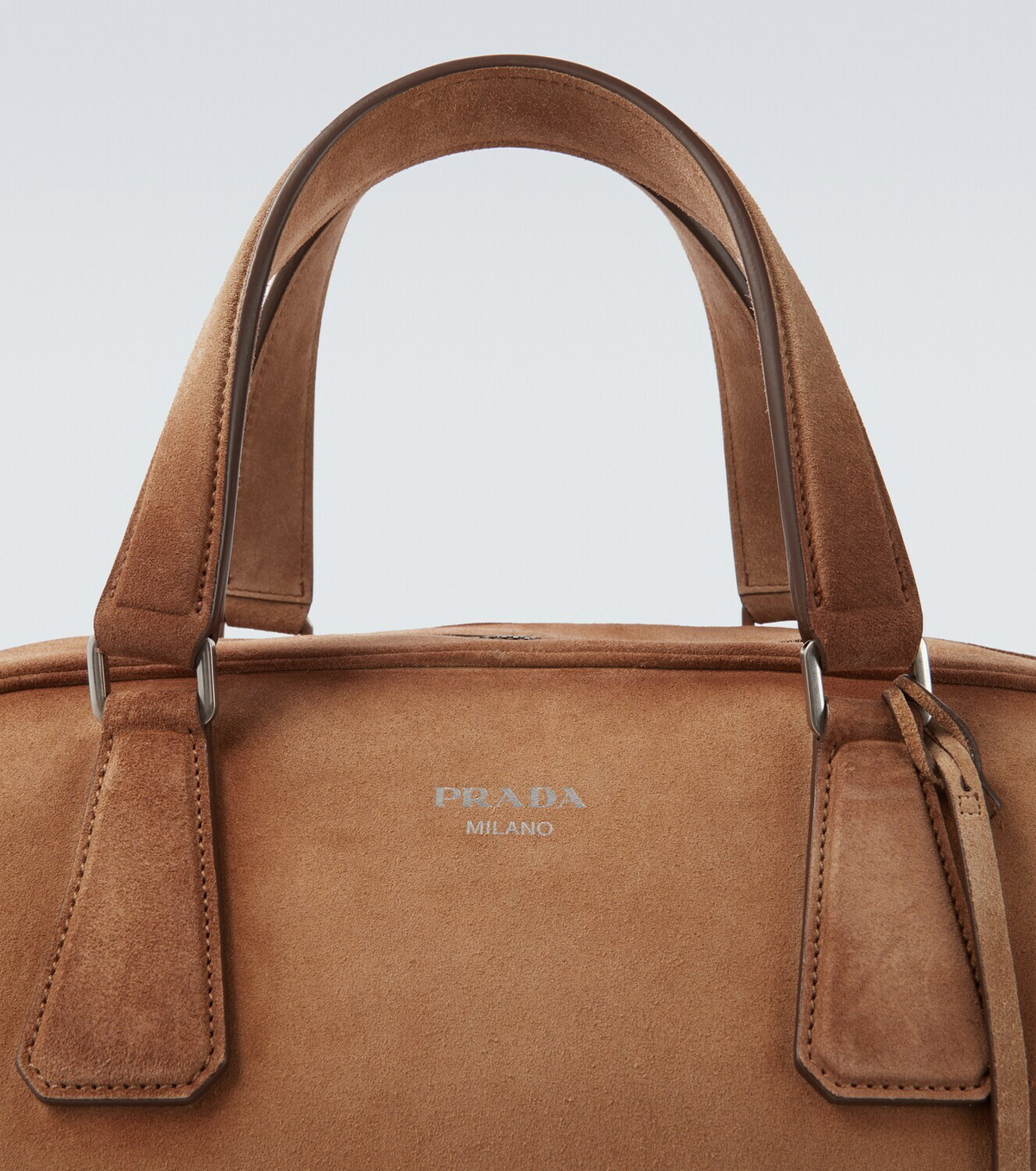 Prada Suede duffel bag