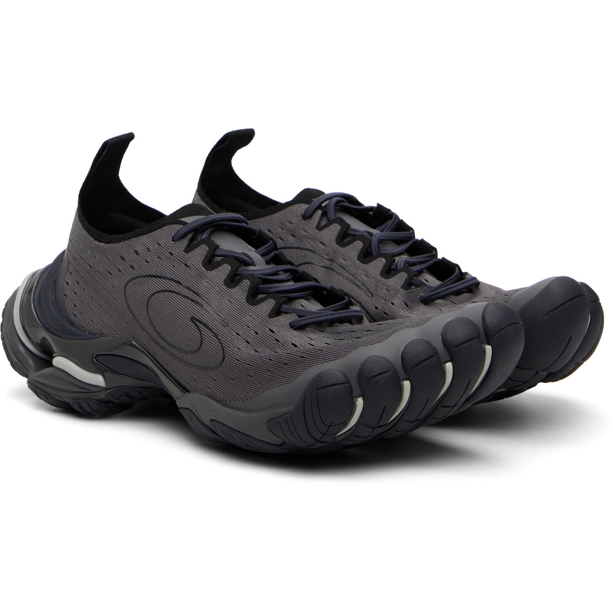 Balenciaga Gray Anatomic Runner Sneakers