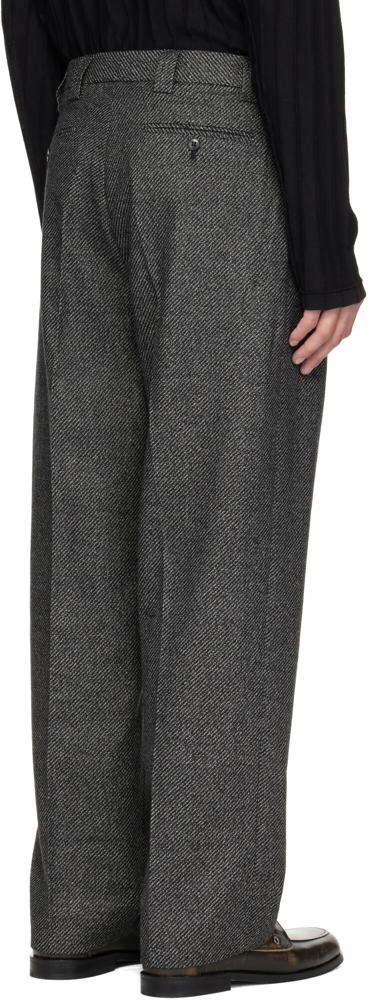 mfpen Black Service Trousers
