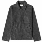 Universal Works Men's Chante Wool Porto Jacket in Charcoal