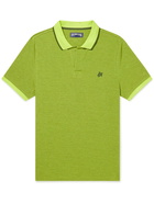 Vilebrequin - Palatin Logo-Embroidered Cotton-Piqué Polo Shirt - Yellow