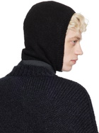 Cordera Black Ribbed Balaclava