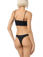 MC2 Saint Barth Woman Black Cheeky Swim Briefs Naomi