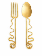 L'Objet Spirale Serving Set (set Of Two)