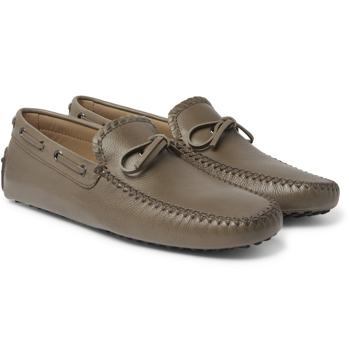 Photo: Tod's - Gommino Leather Driving Shoes - Brown