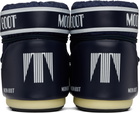 Moon Boot Blue Icon Low Nylon Boots