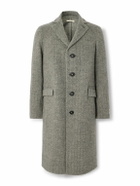 Massimo Alba - Austin Herringbone Virgin Wool Coat - Gray