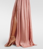 Costarellos Pleated gown