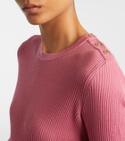 'S Max Mara Ribbed-knit wool top