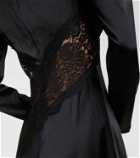 Rodarte Silk lace maxi dress