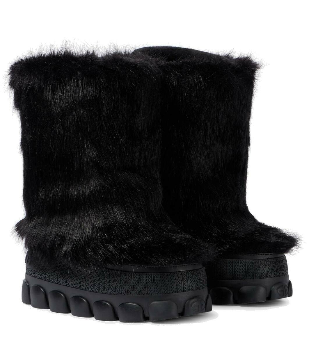 【Goldbergh】 Champy chain-detailスノーブーツ Champy chain-detail snow boots in black - Goldbergh | Mytheresa
