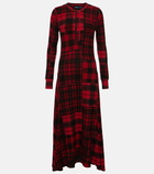 Polo Ralph Lauren Checked cotton maxi dress