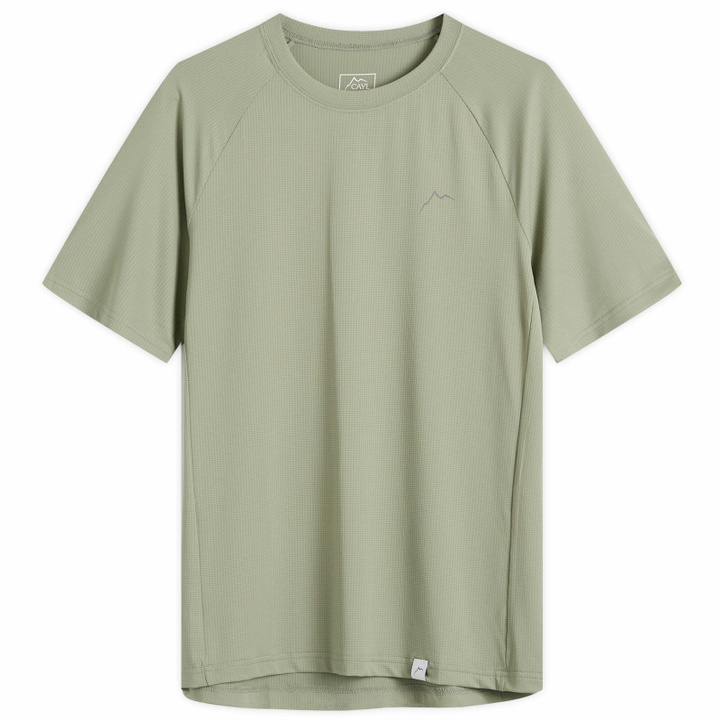 Photo: CAYL Men's Logo Air T-Shirt in Stone