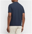 Incotex - Slim-Fit Ice Cotton-Jersey T-Shirt - Storm blue