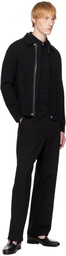 Lady White Co. Black Double Knit Jacket