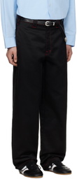 Still Kelly Black Workwear Trousers