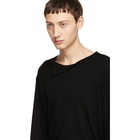 Yohji Yamamoto Black Collar T-Shirt