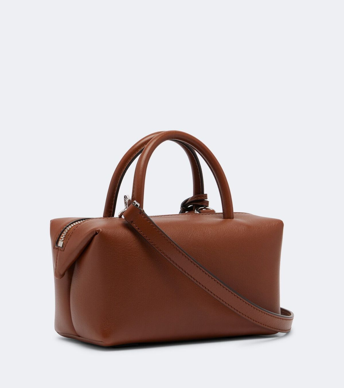 Max Mara Small leather top-handle bag