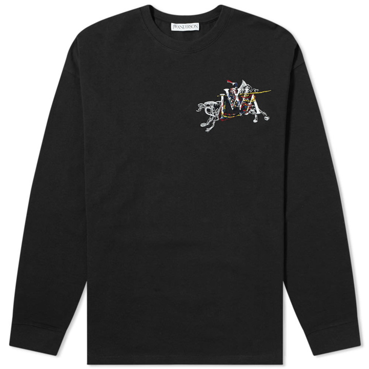 Photo: JW Anderson Long Sleeve Camelot Embroidered Tee