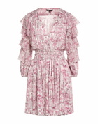 Maje Womens Mini dress Mauve