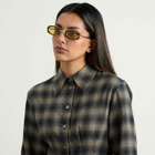 Le Specs Mecharo Sunglasses in Gold/Black 
