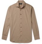 Purdey - Grouse Checked Cotton Shirt - Neutrals
