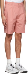 Boss Pink Cotton Shorts