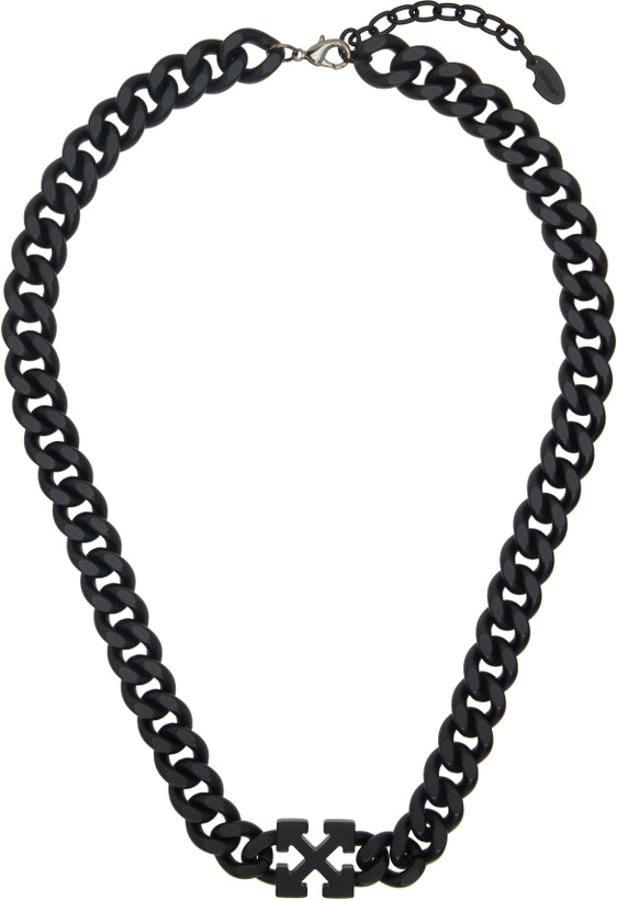 Off-White - Arrows Blackened Necklace - Black Off-White