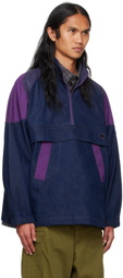 Levi's Navy & Purple Skateboarding Sport Denim Jacket