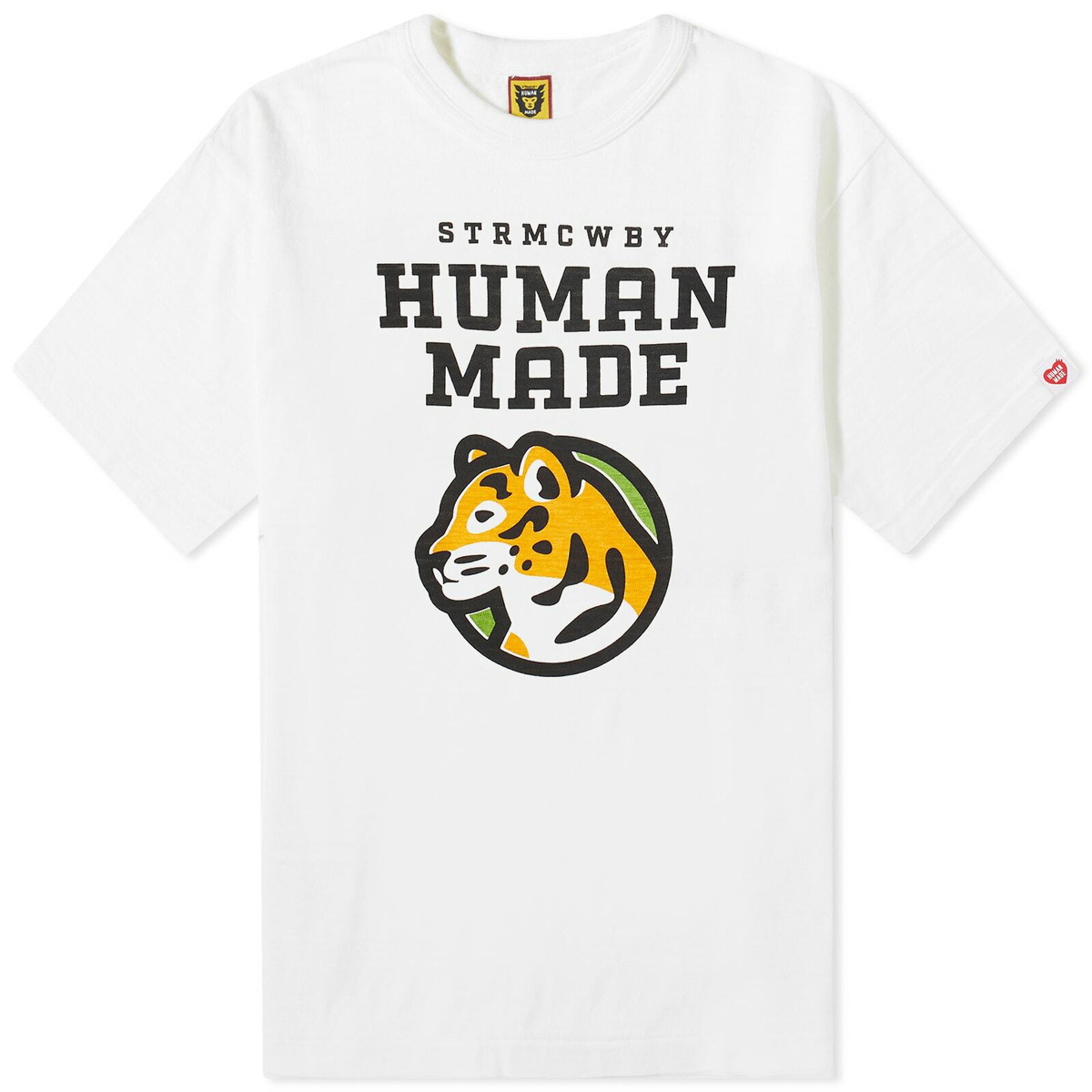 Human Made Men's Tiger T-Shirt in White Human Made