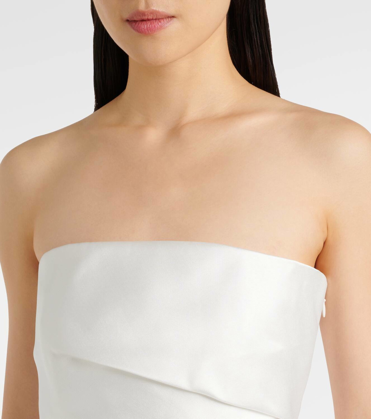 Solace London Bridal Meyer tail twill minidress