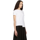 Loewe White Asymmetric Anagram T-Shirt