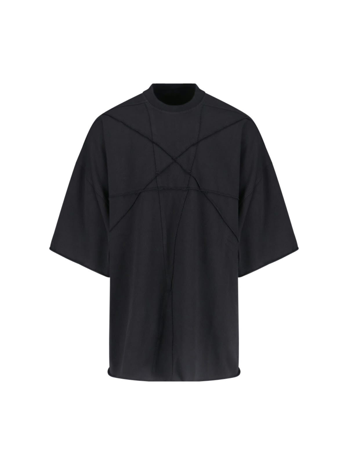 Rick Owens DRKSHDW Gray Porterville Hustler Long Sleeve T