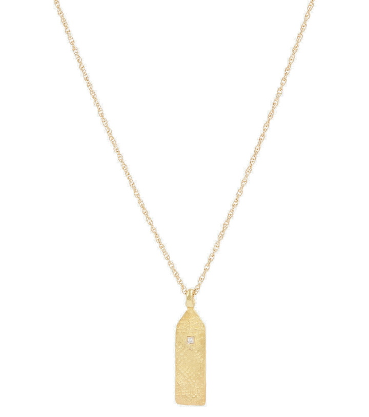Photo: Elhanati - Maison Medium 18kt gold necklace with diamond